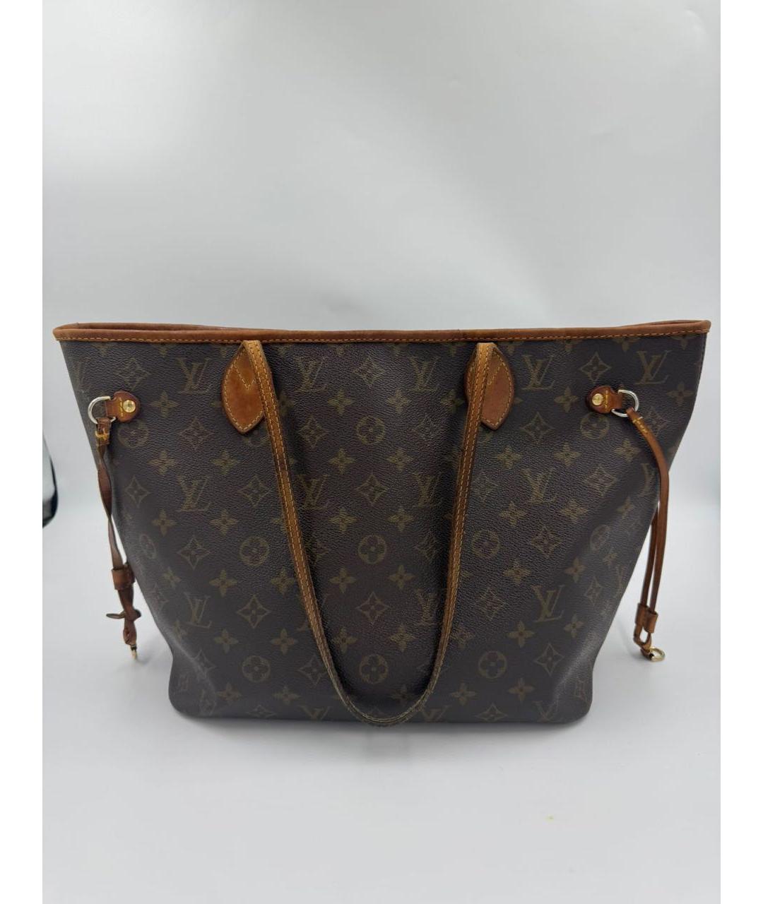LOUIS VUITTON Коричневая сумка тоут, фото 2