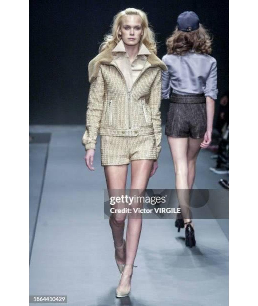 MIU MIU Бежевая куртка, фото 3
