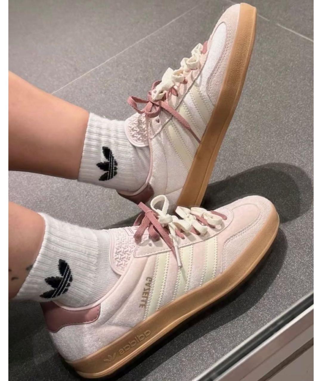 ADIDAS Розовые кроссовки, фото 6