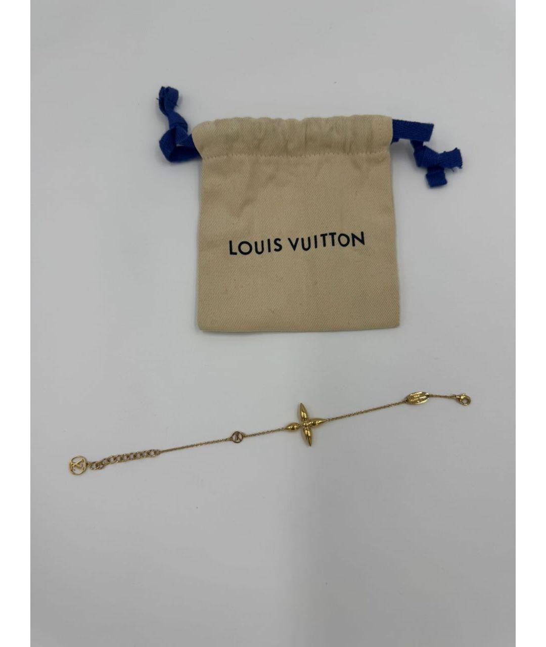 LOUIS VUITTON Золотой браслет, фото 7