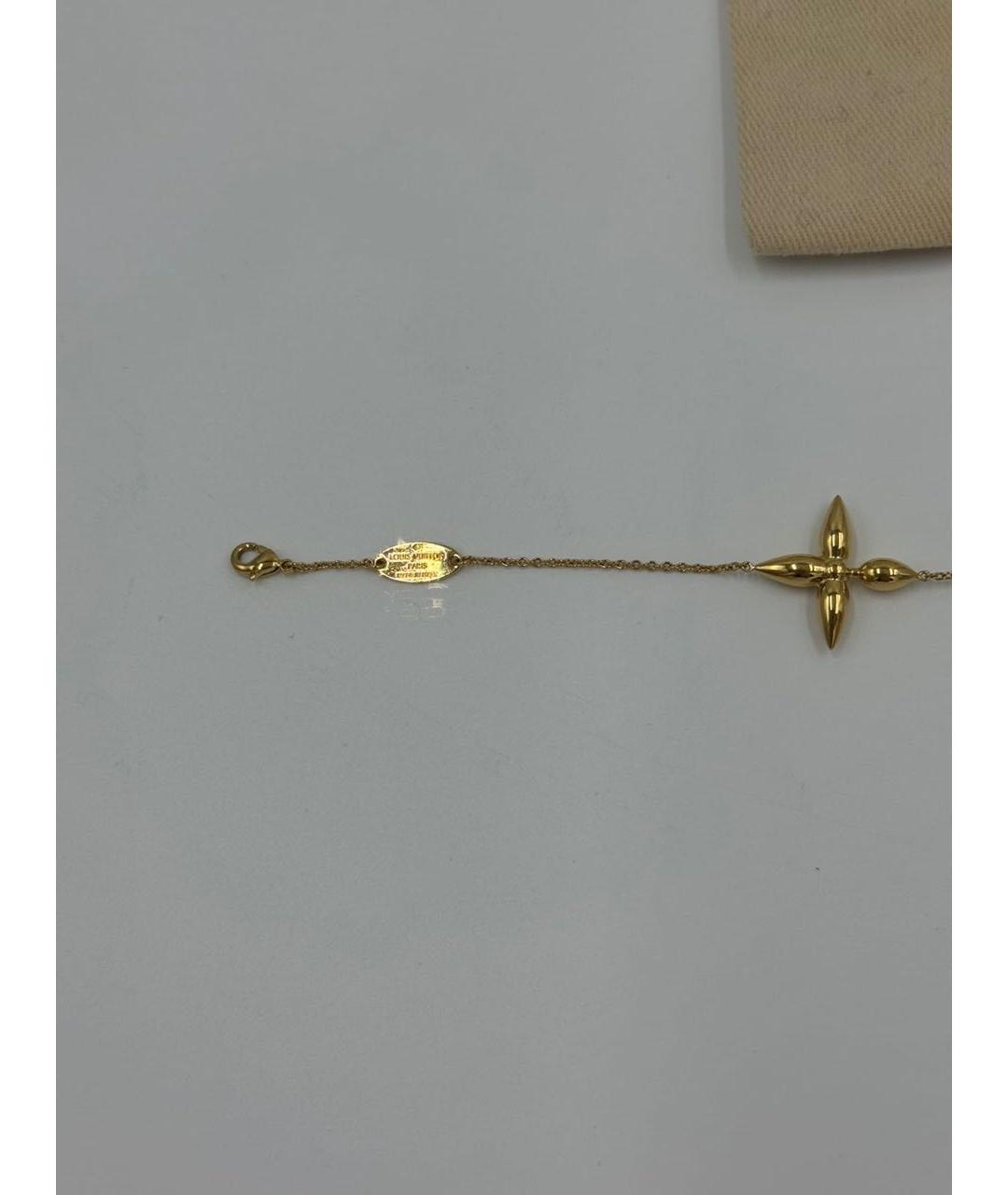 LOUIS VUITTON Золотой браслет, фото 4