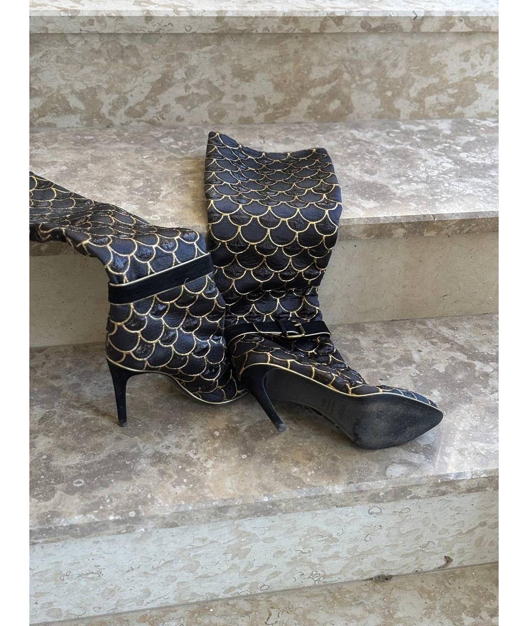BALMAIN Мульти текстильные сапоги, фото 7