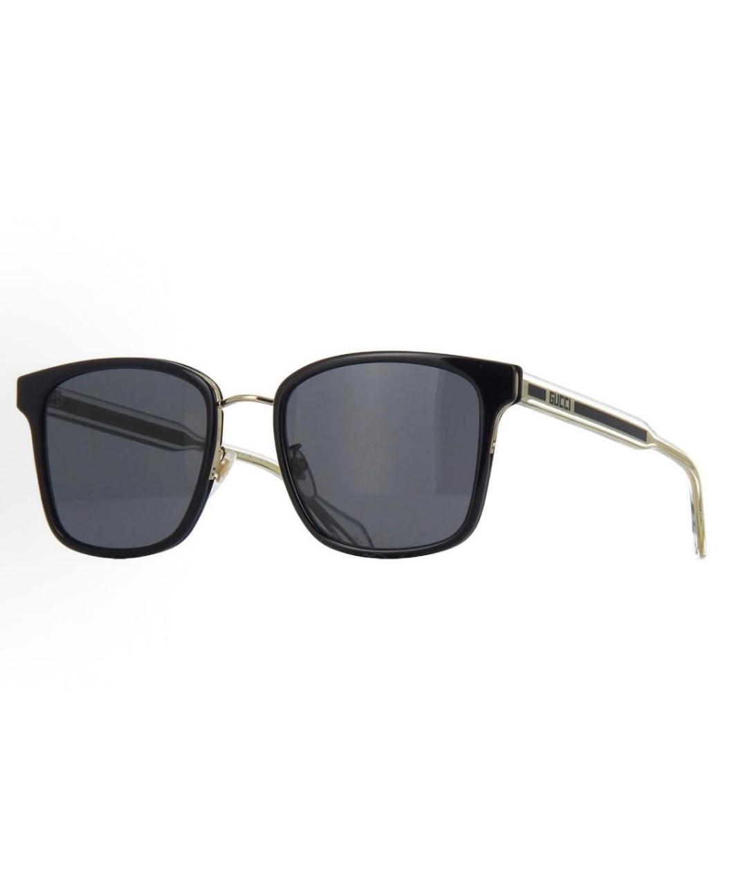 GUCCI Черные пластиковые солнцезащитные очки, фото 4