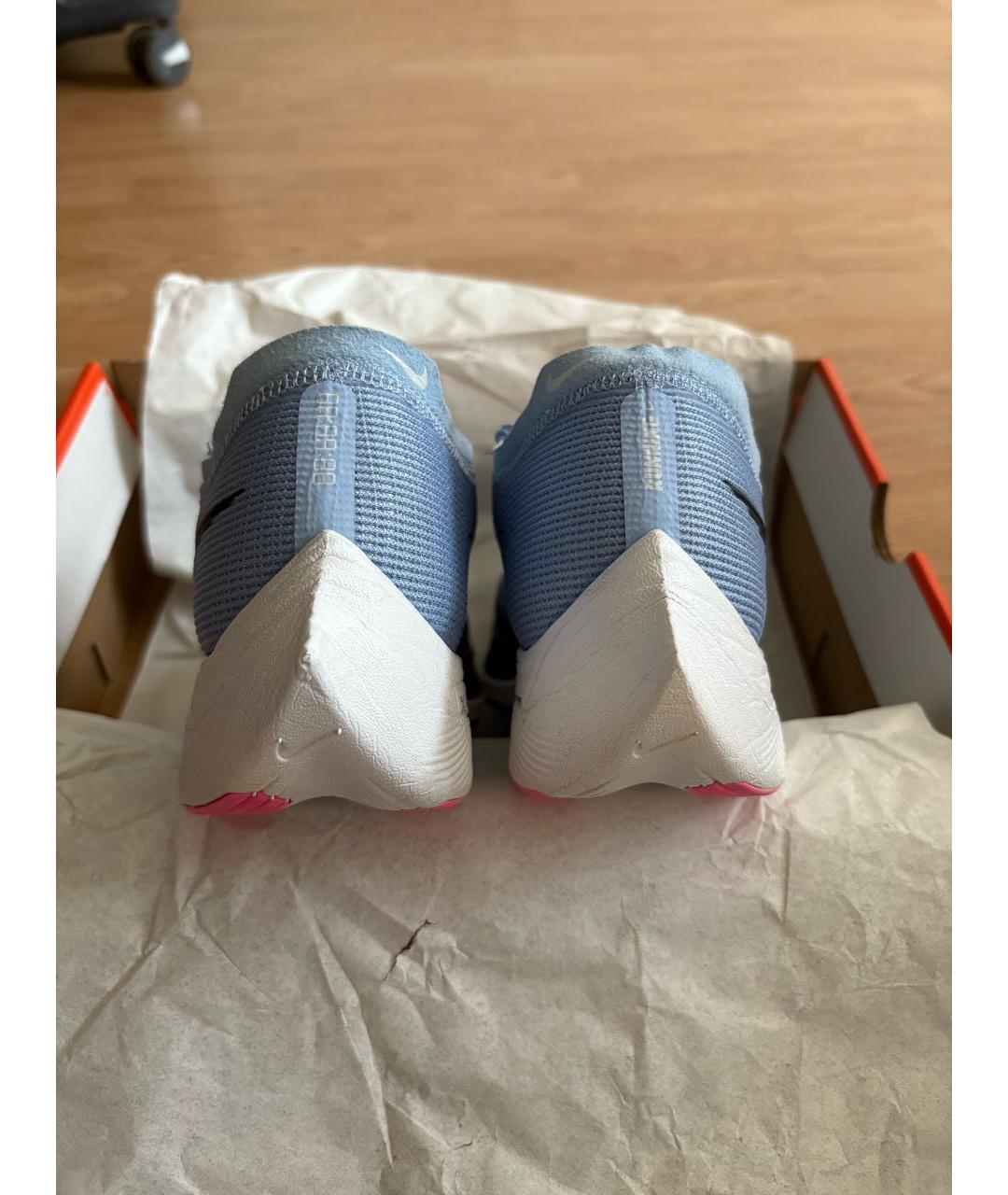 NIKE Голубые низкие кроссовки / кеды, фото 4