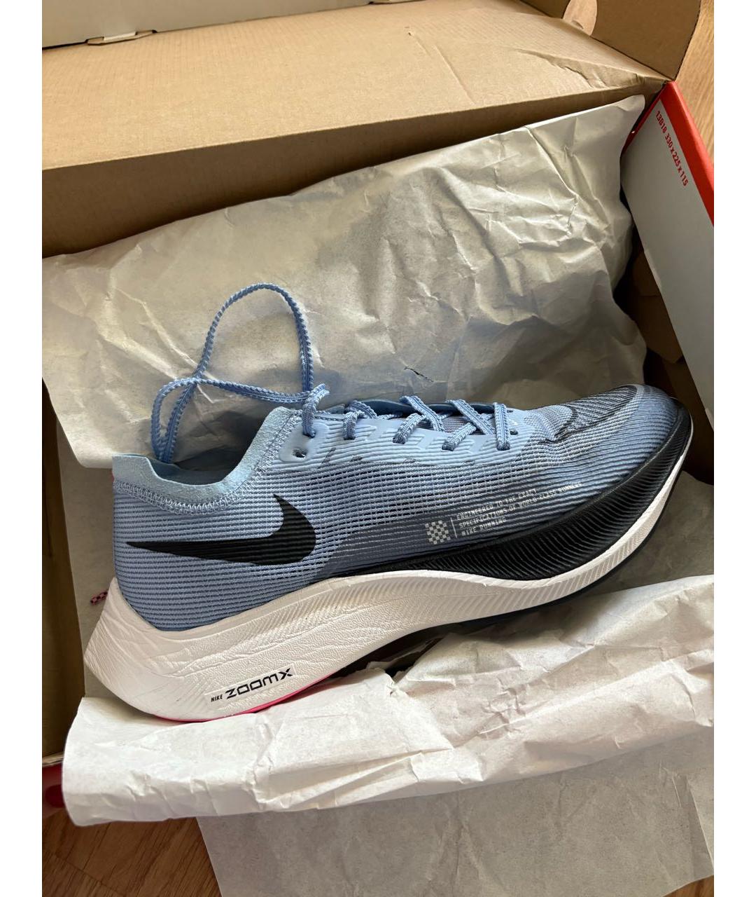 NIKE Голубые низкие кроссовки / кеды, фото 9
