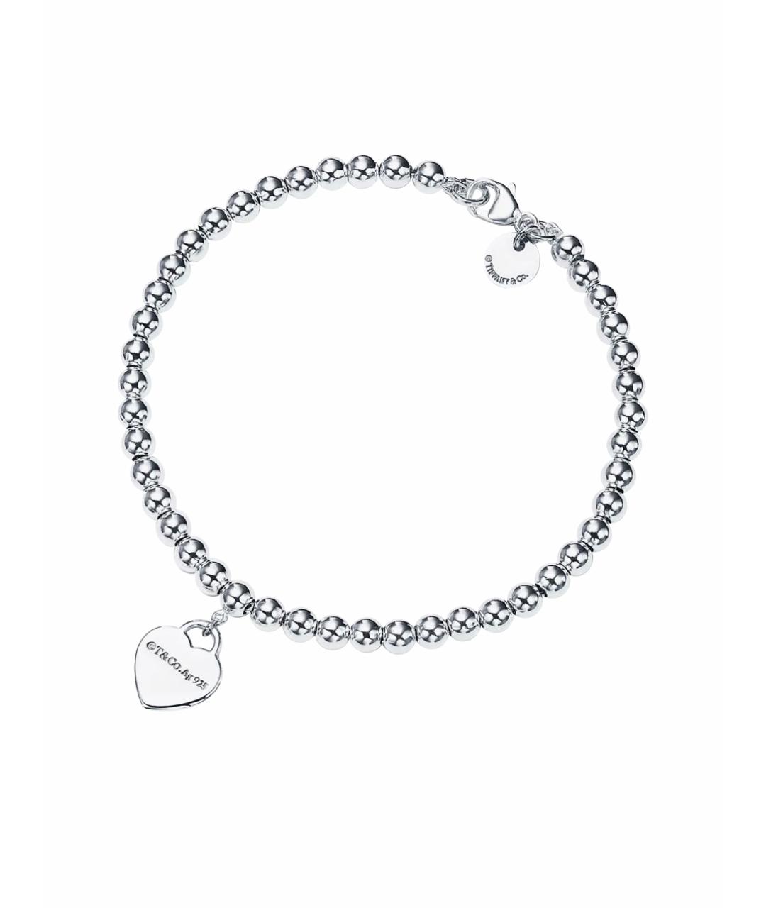 TIFFANY&CO Серебрянный серебряный браслет, фото 1