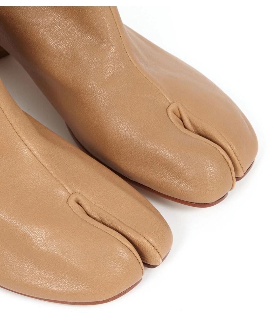 MAISON MARGIELA Кожаные сапоги, фото 5