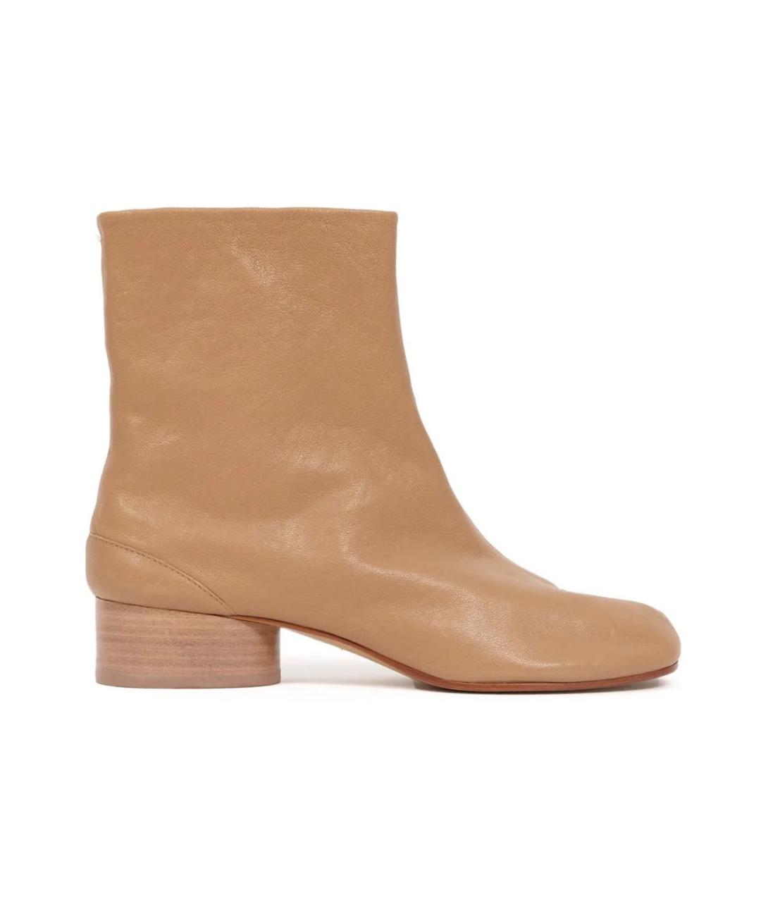MAISON MARGIELA Кожаные сапоги, фото 1