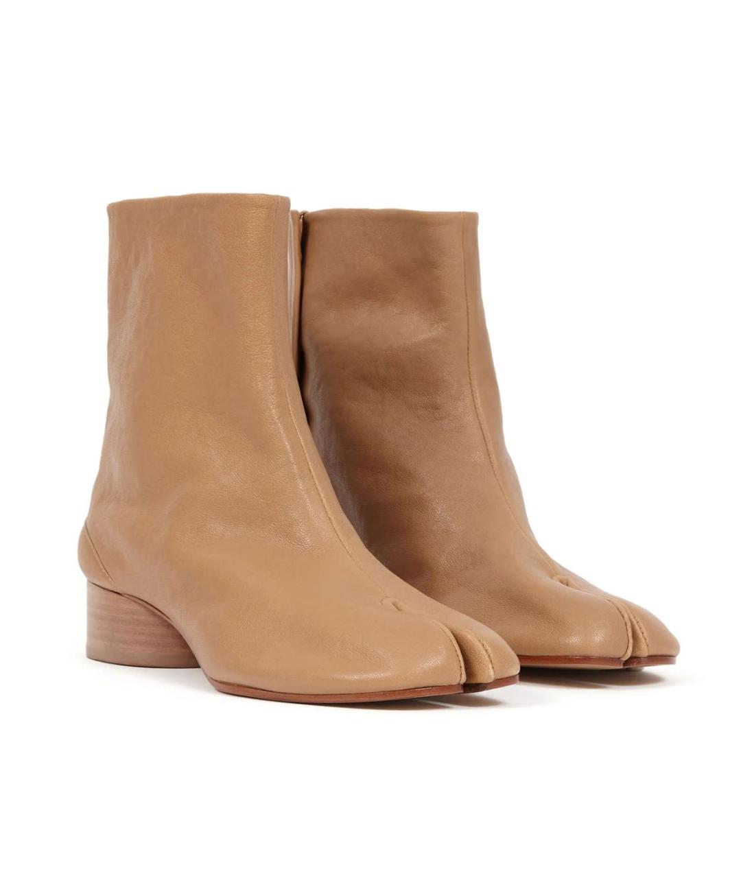 MAISON MARGIELA Кожаные сапоги, фото 2