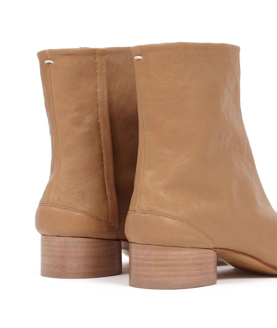 MAISON MARGIELA Кожаные сапоги, фото 4