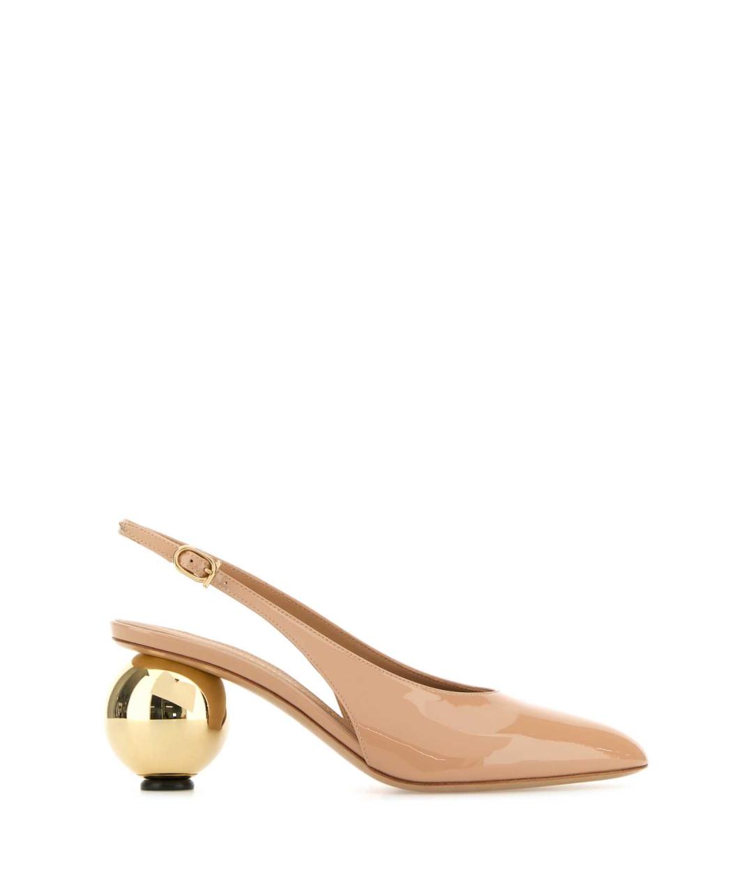 FERRAGAMO Розовые кожаные туфли, фото 1