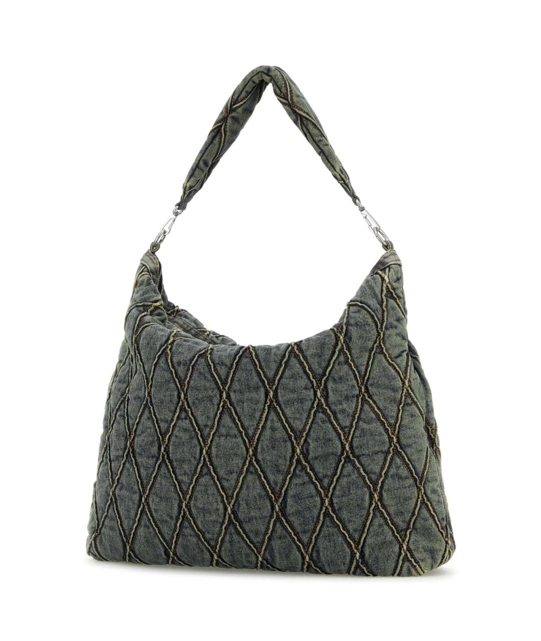 DIESEL Антрацитовая сумка через плечо, фото 2