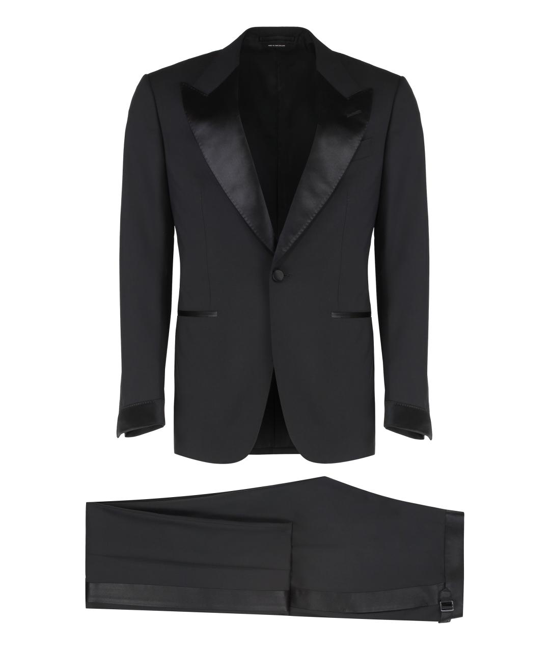 TOM FORD Черный классический костюм, фото 1