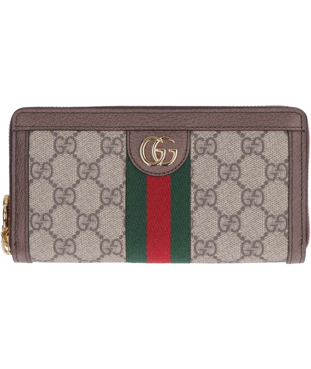 GUCCI Бежевый кошелек, фото 2