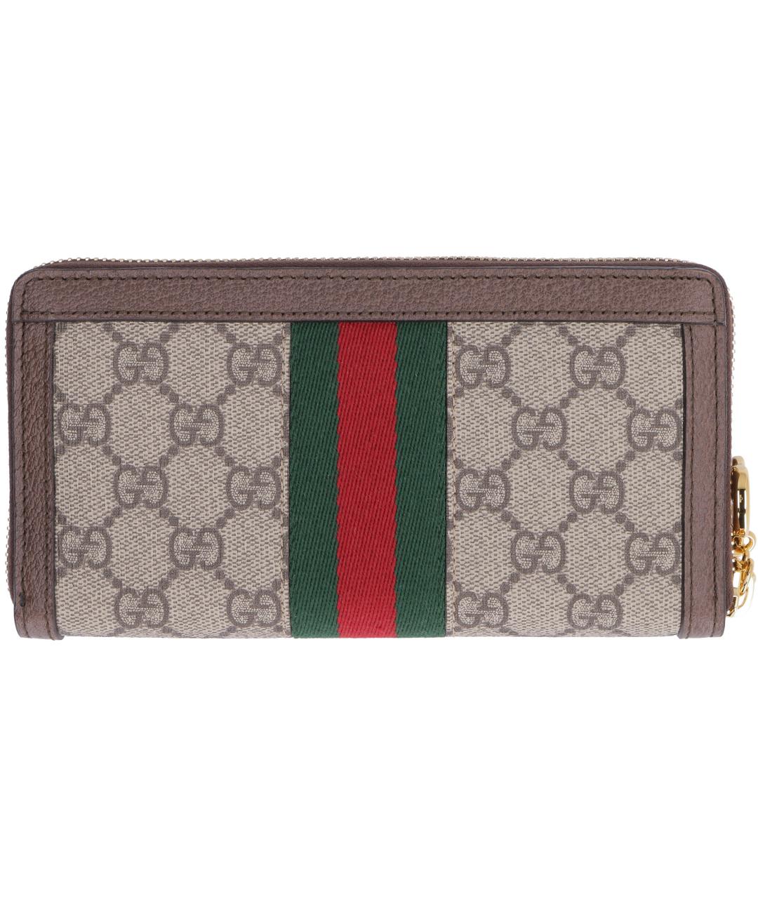GUCCI Бежевый кошелек, фото 3