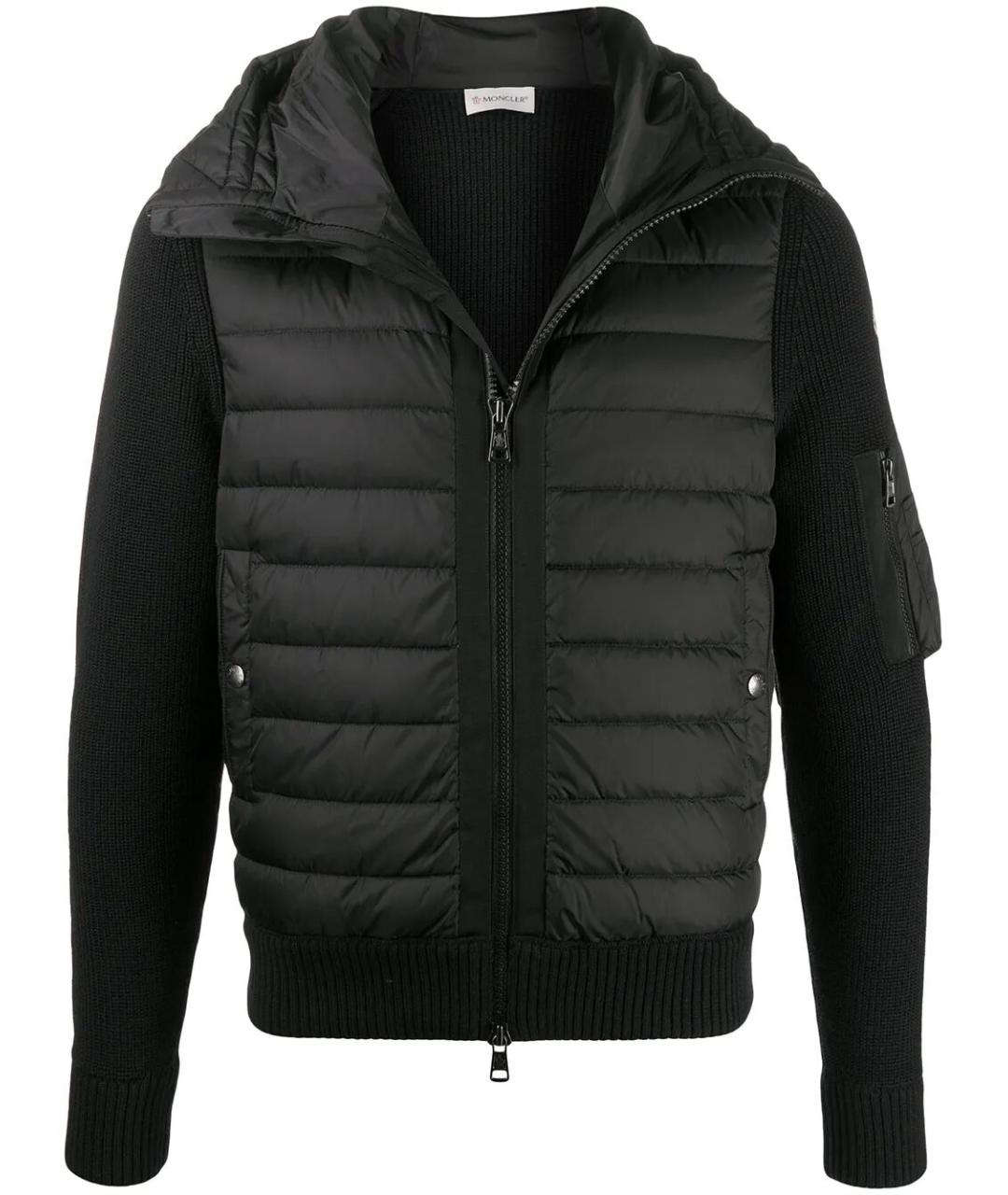 MONCLER Черная куртка, фото 1
