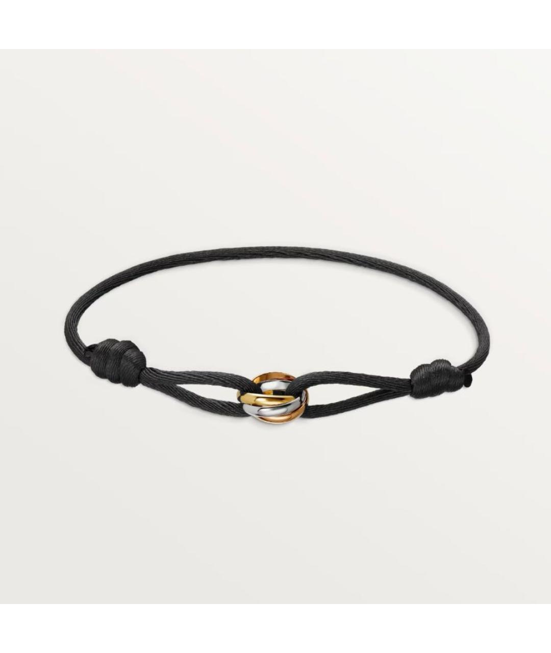 CARTIER Черный браслет из желтого золота, фото 8
