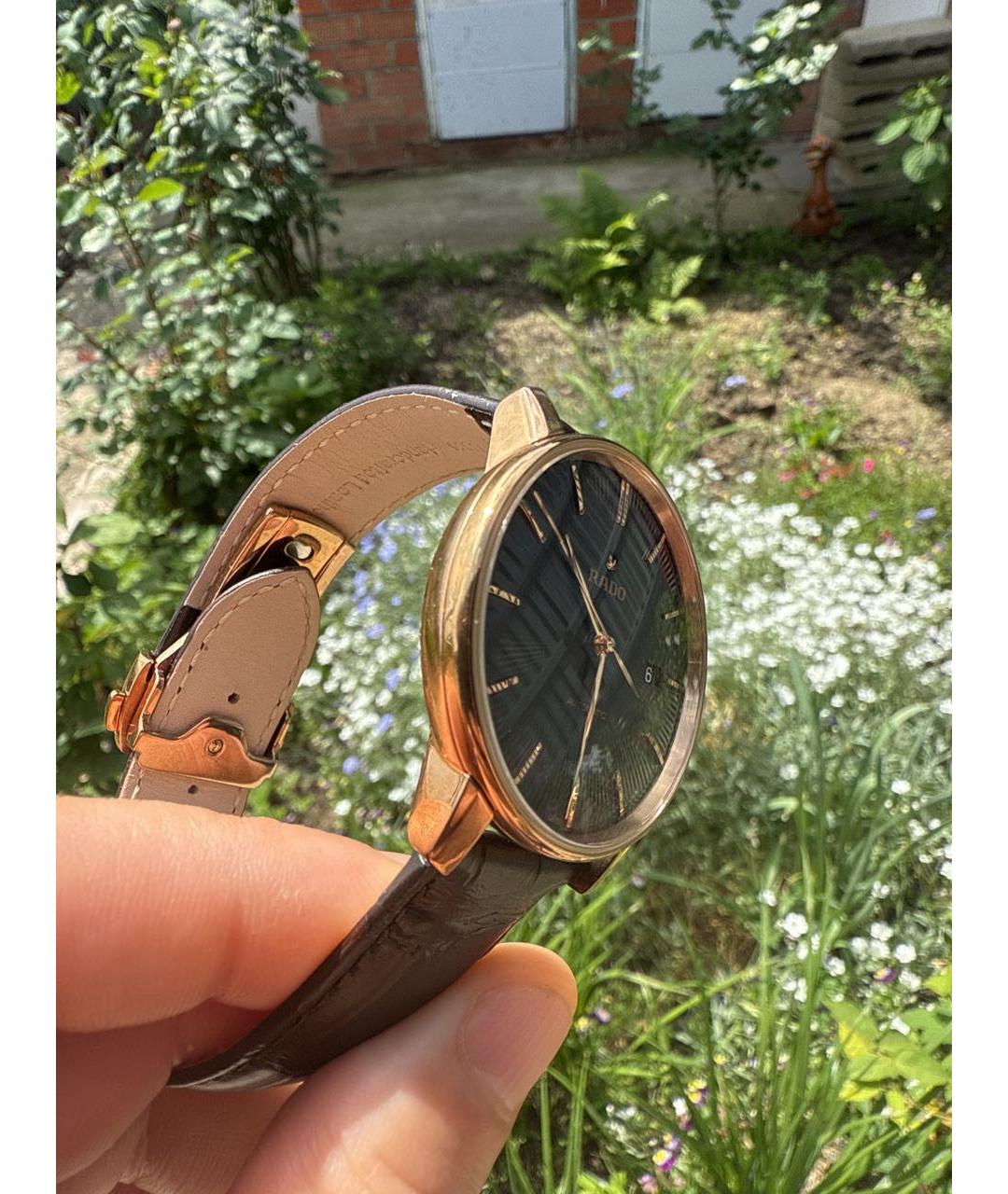 RADO Желтые часы, фото 2