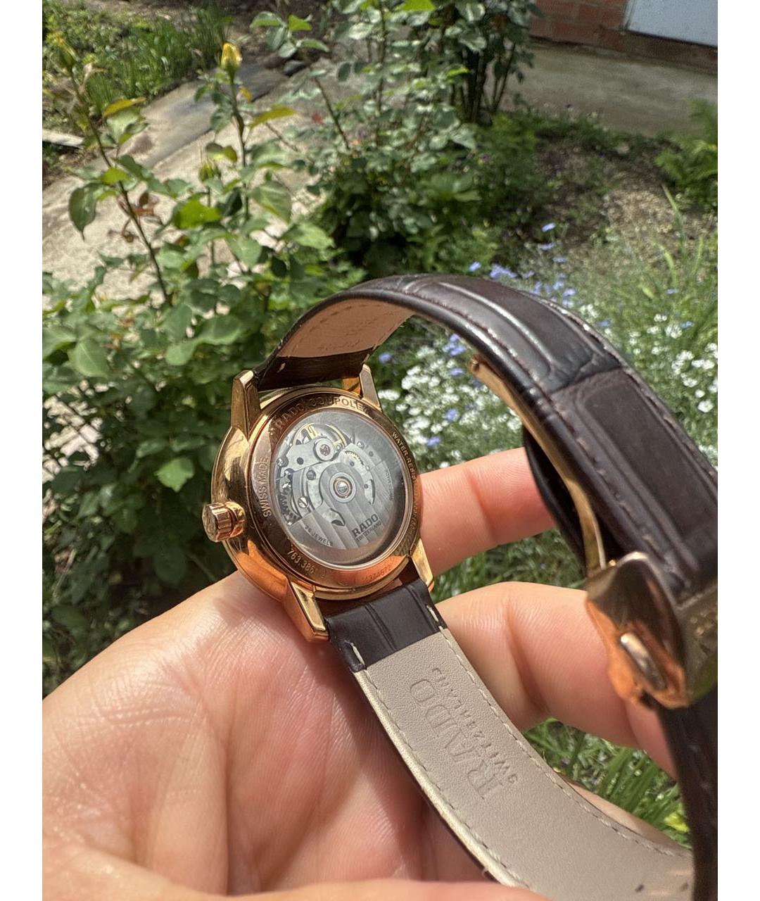 RADO Желтые часы, фото 3