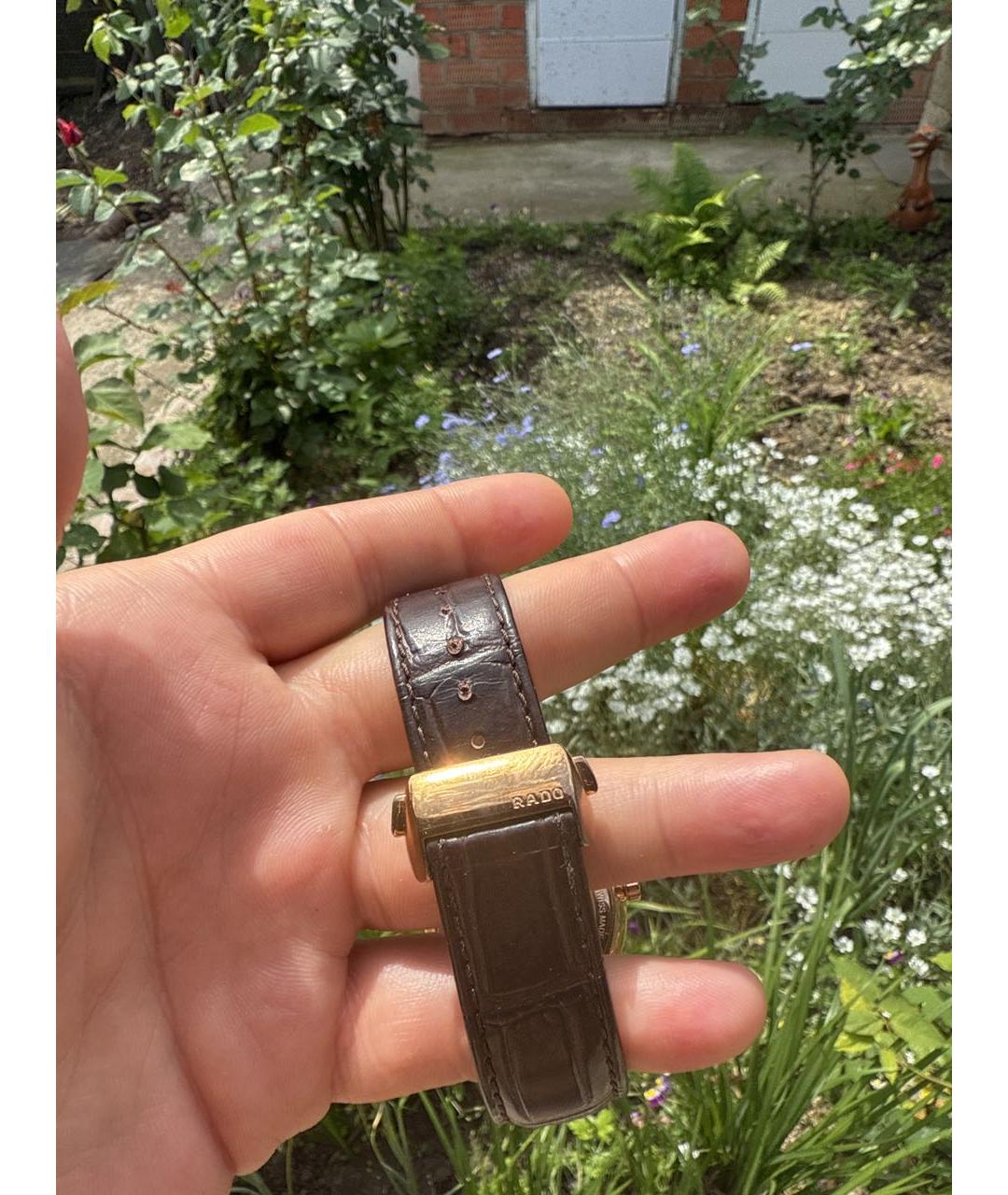 RADO Желтые часы, фото 4