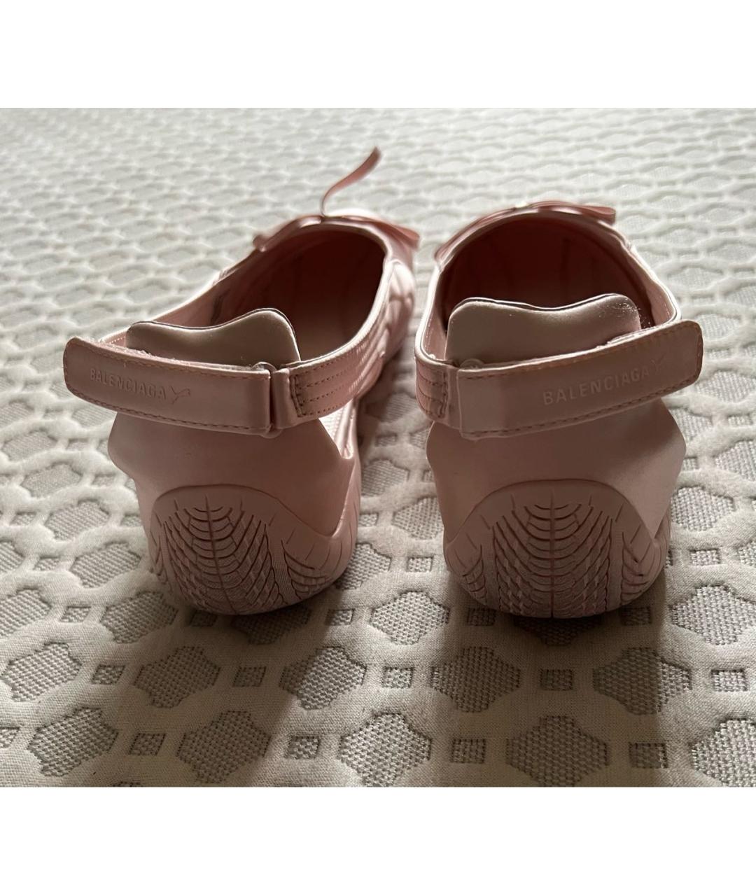 BALENCIAGA Розовые балетки, фото 4