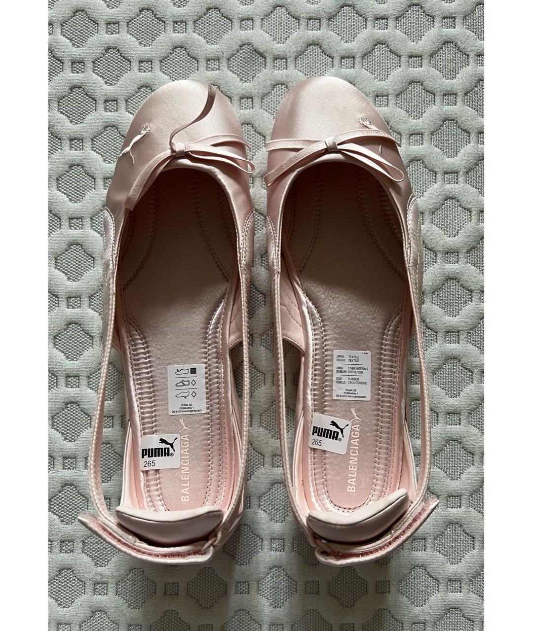 BALENCIAGA Розовые балетки, фото 3