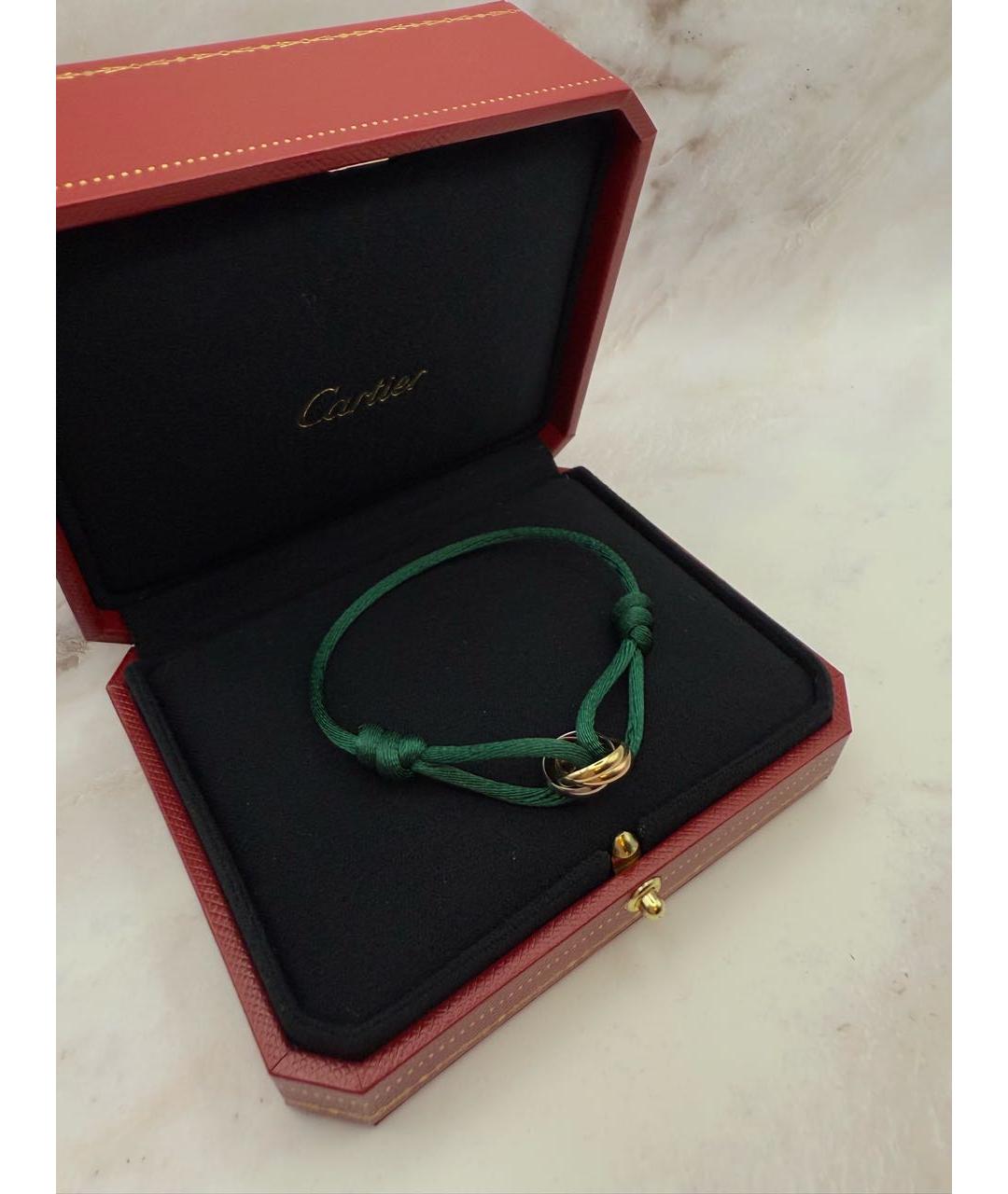CARTIER Зеленый браслет из розового золота, фото 5