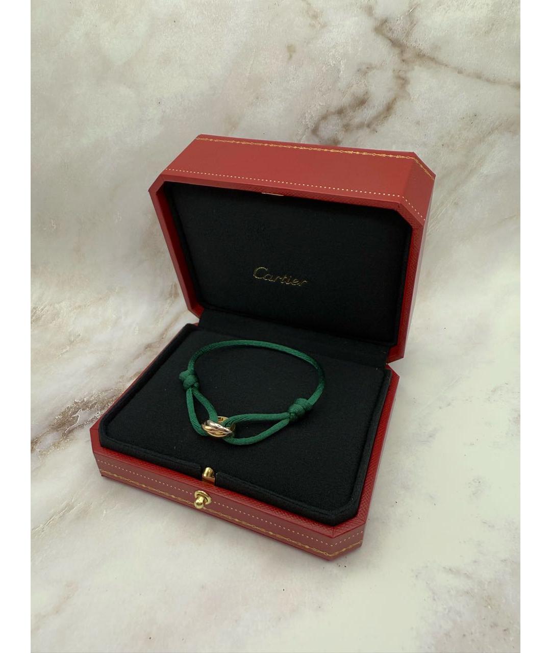 CARTIER Зеленый браслет из розового золота, фото 3