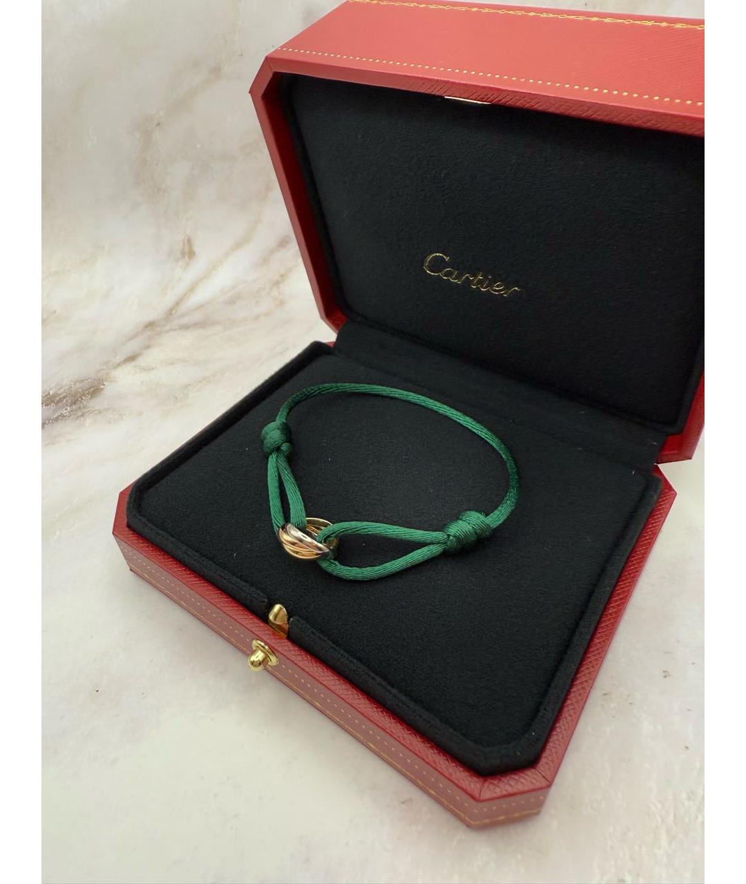 CARTIER Зеленый браслет из розового золота, фото 2