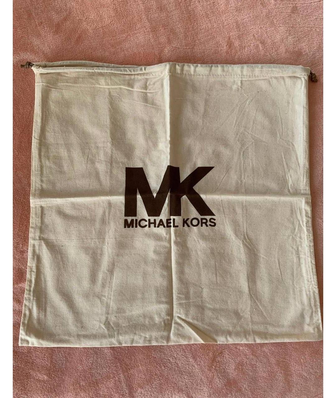 MICHAEL KORS Красная кожаная сумка тоут, фото 7
