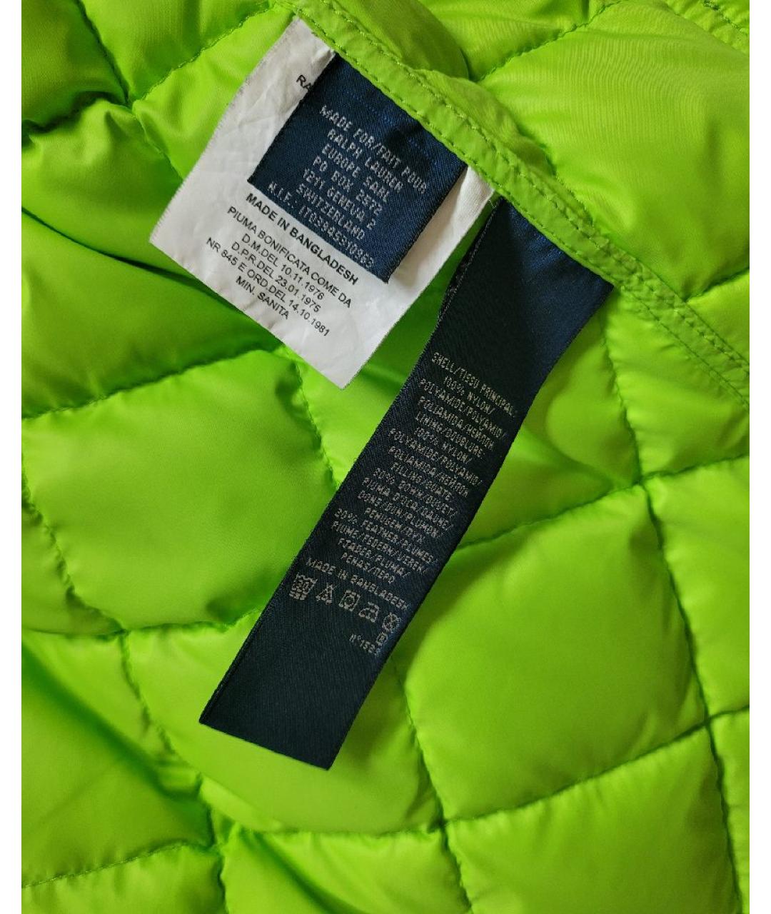 RALPH LAUREN Салатовая куртка, фото 5