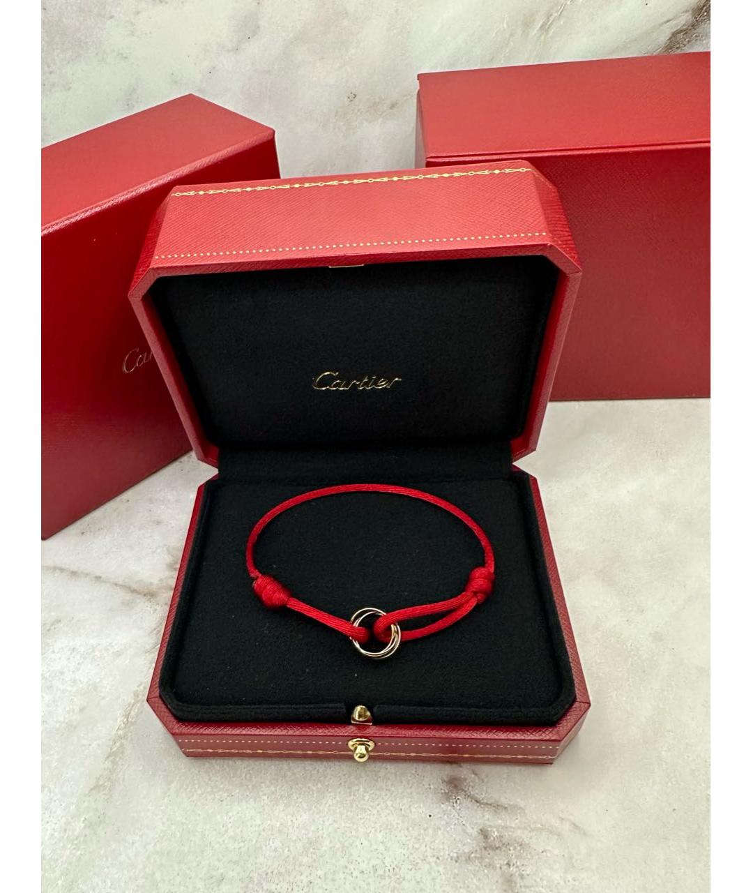 CARTIER Красный браслет из желтого золота, фото 3