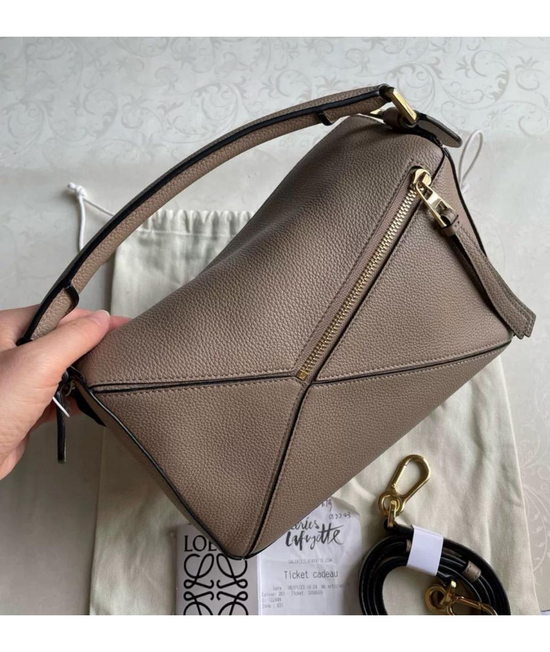 LOEWE Кожаная сумка тоут, фото 3