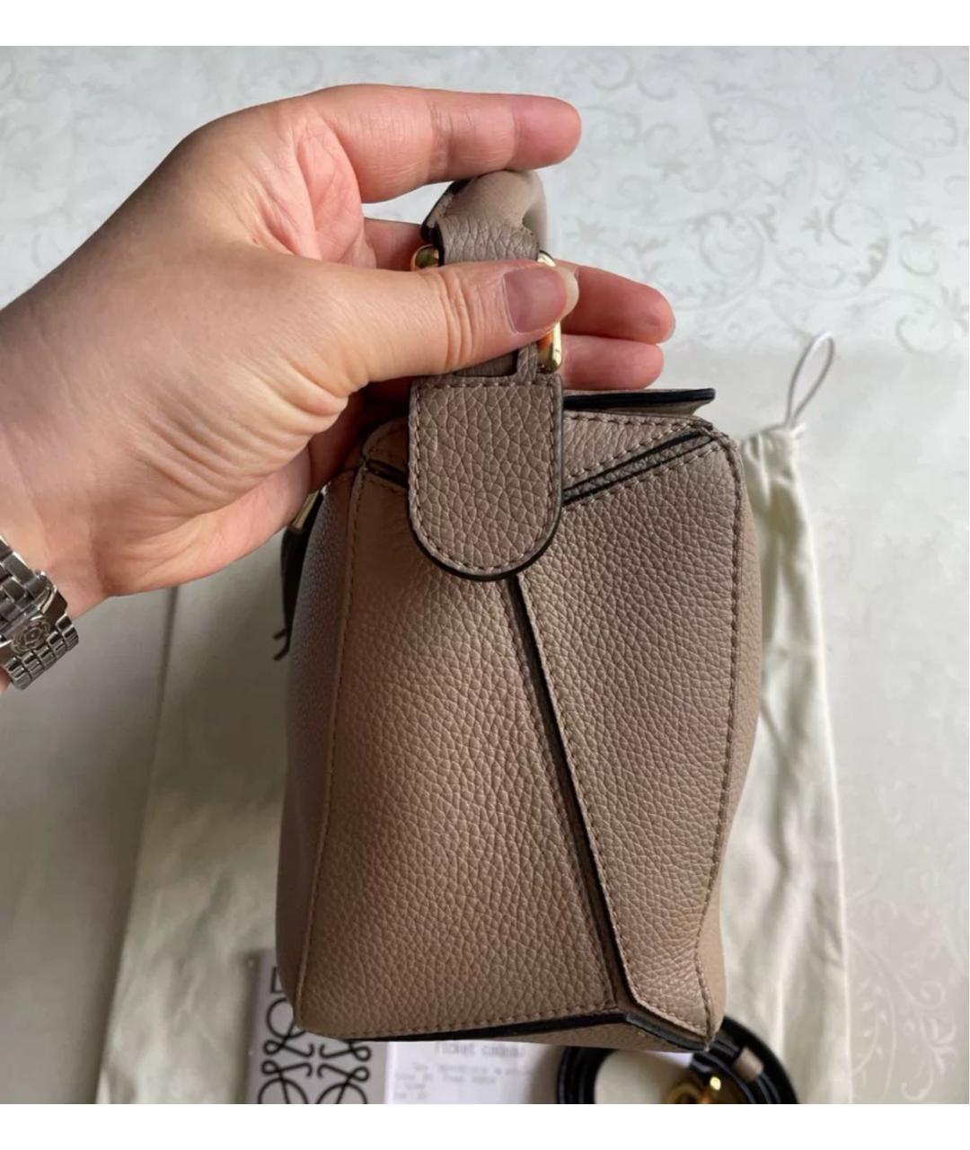 LOEWE Кожаная сумка тоут, фото 5