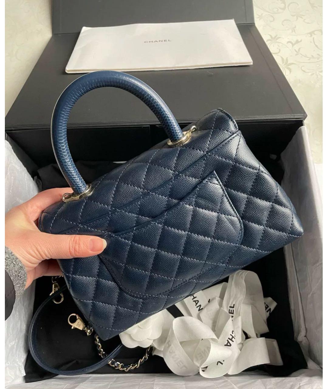 CHANEL Кожаная сумка через плечо, фото 3