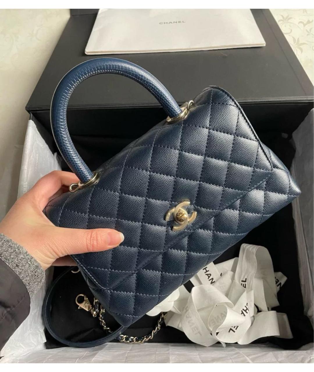CHANEL Кожаная сумка через плечо, фото 2