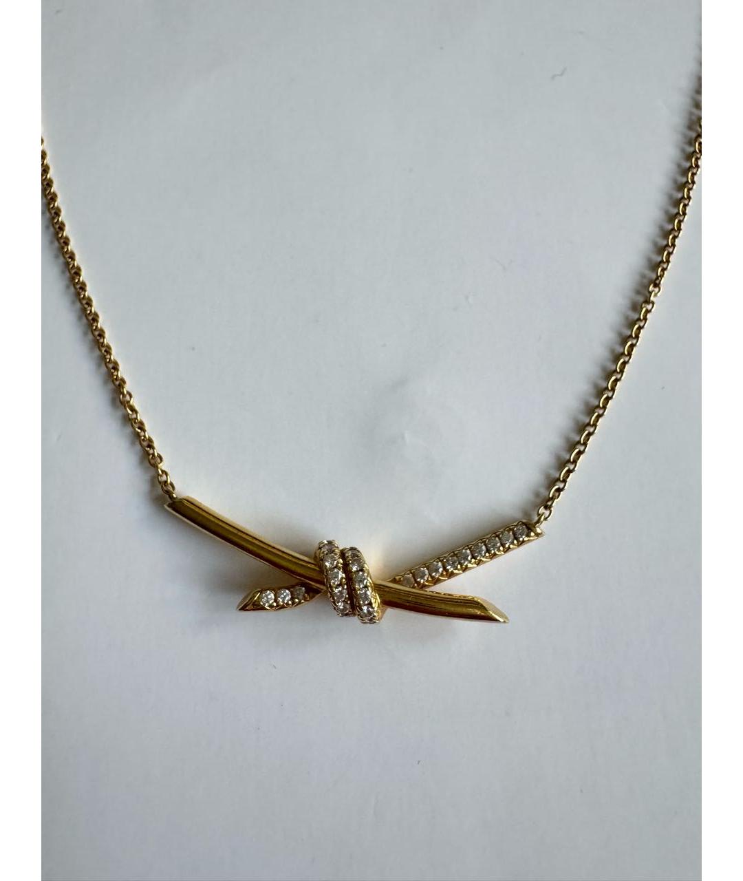 TIFFANY&CO Колье из желтого золота, фото 2
