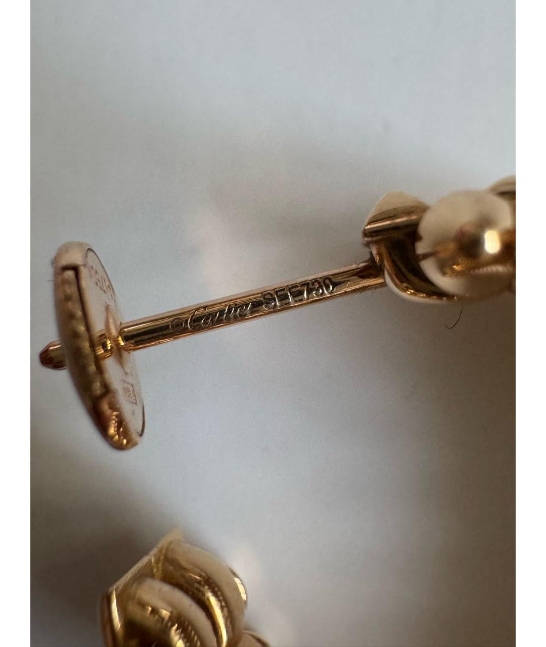 CARTIER Серьги из желтого золота, фото 4