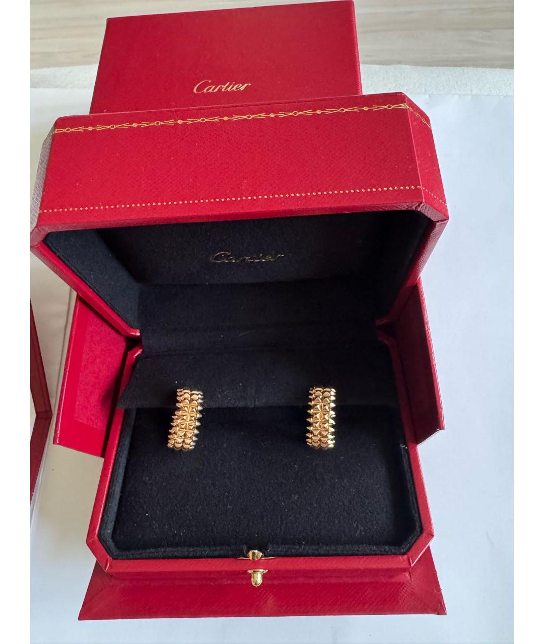 CARTIER Серьги из желтого золота, фото 6