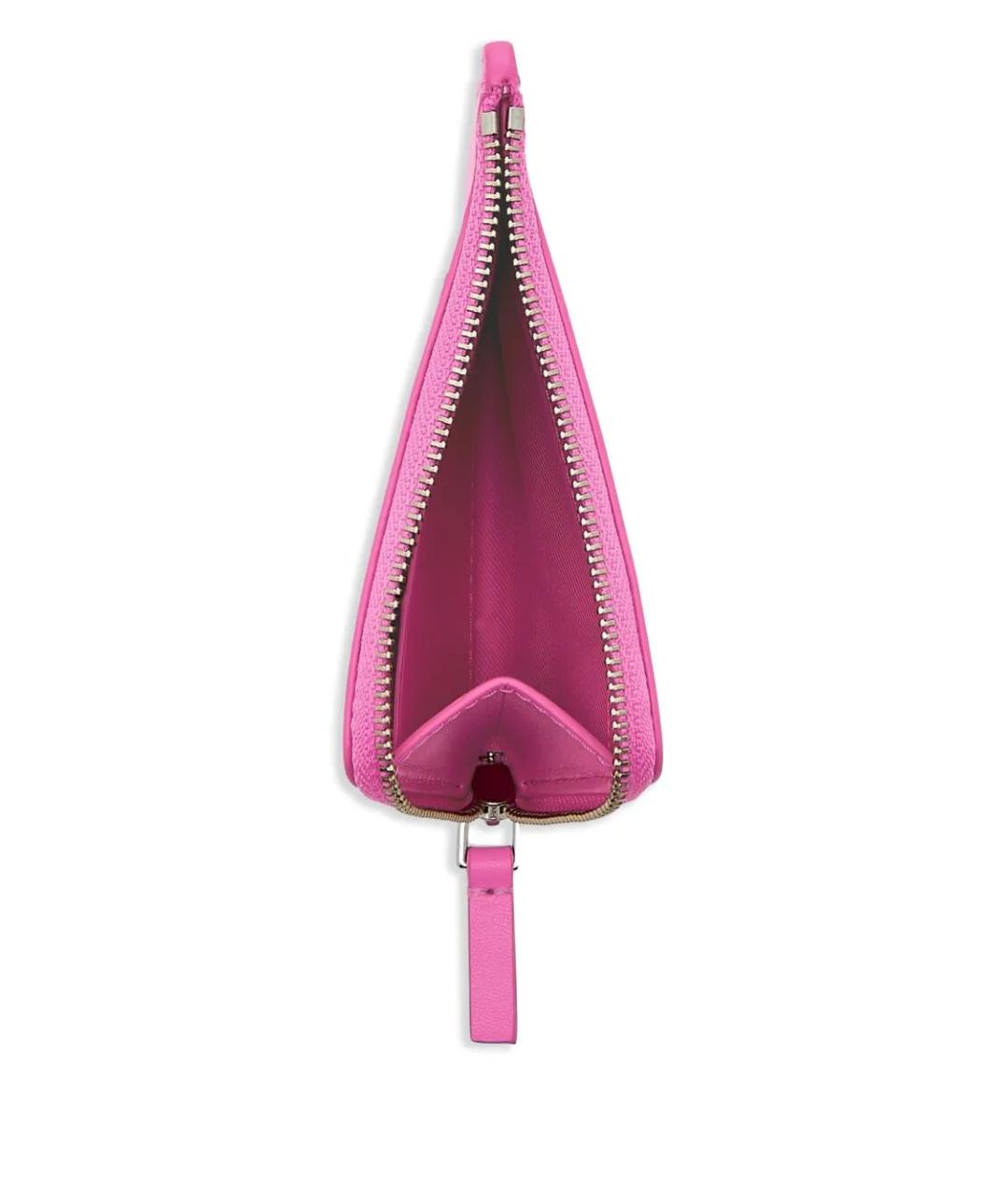 MARC JACOBS Розовый кожаный кошелек, фото 4