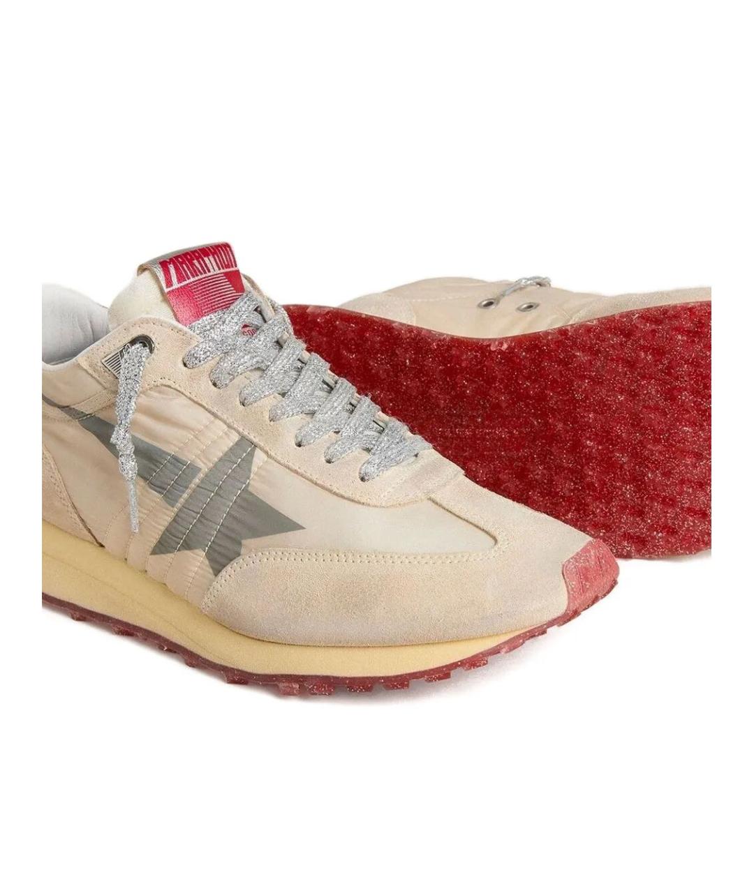 GOLDEN GOOSE DELUXE BRAND Бежевые кроссовки, фото 4