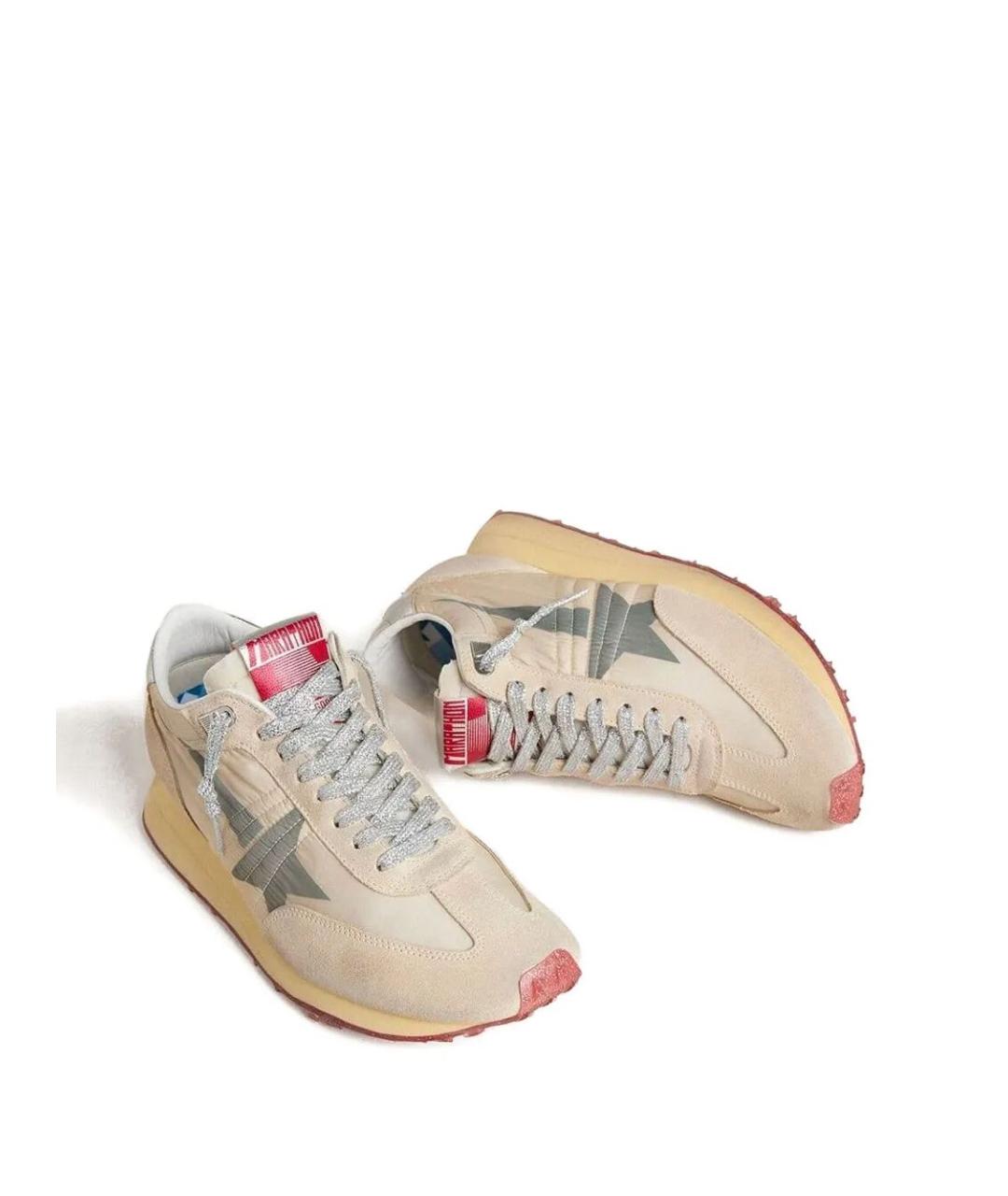 GOLDEN GOOSE DELUXE BRAND Бежевые кроссовки, фото 2