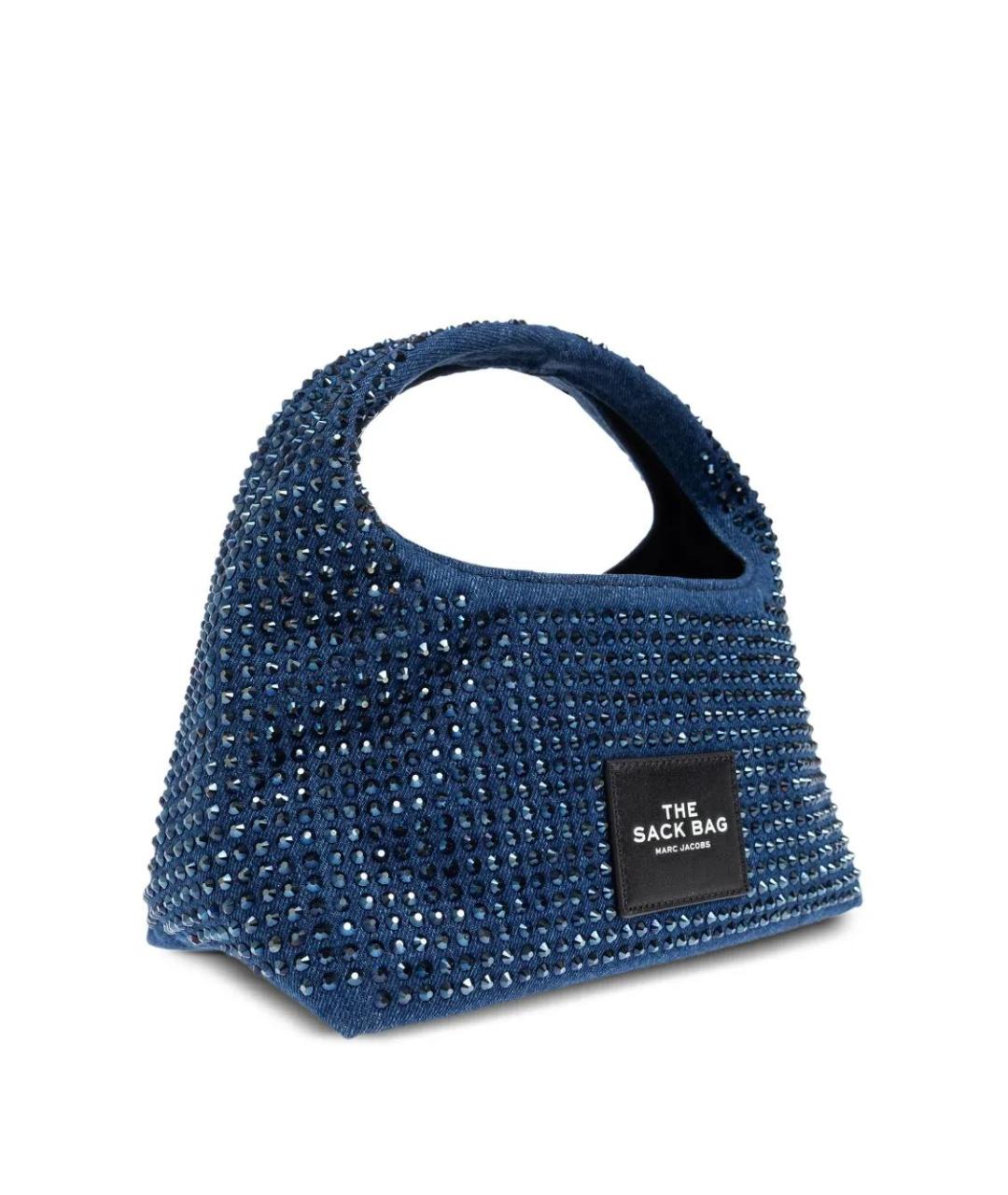MARC JACOBS Синяя сумка с короткими ручками, фото 4