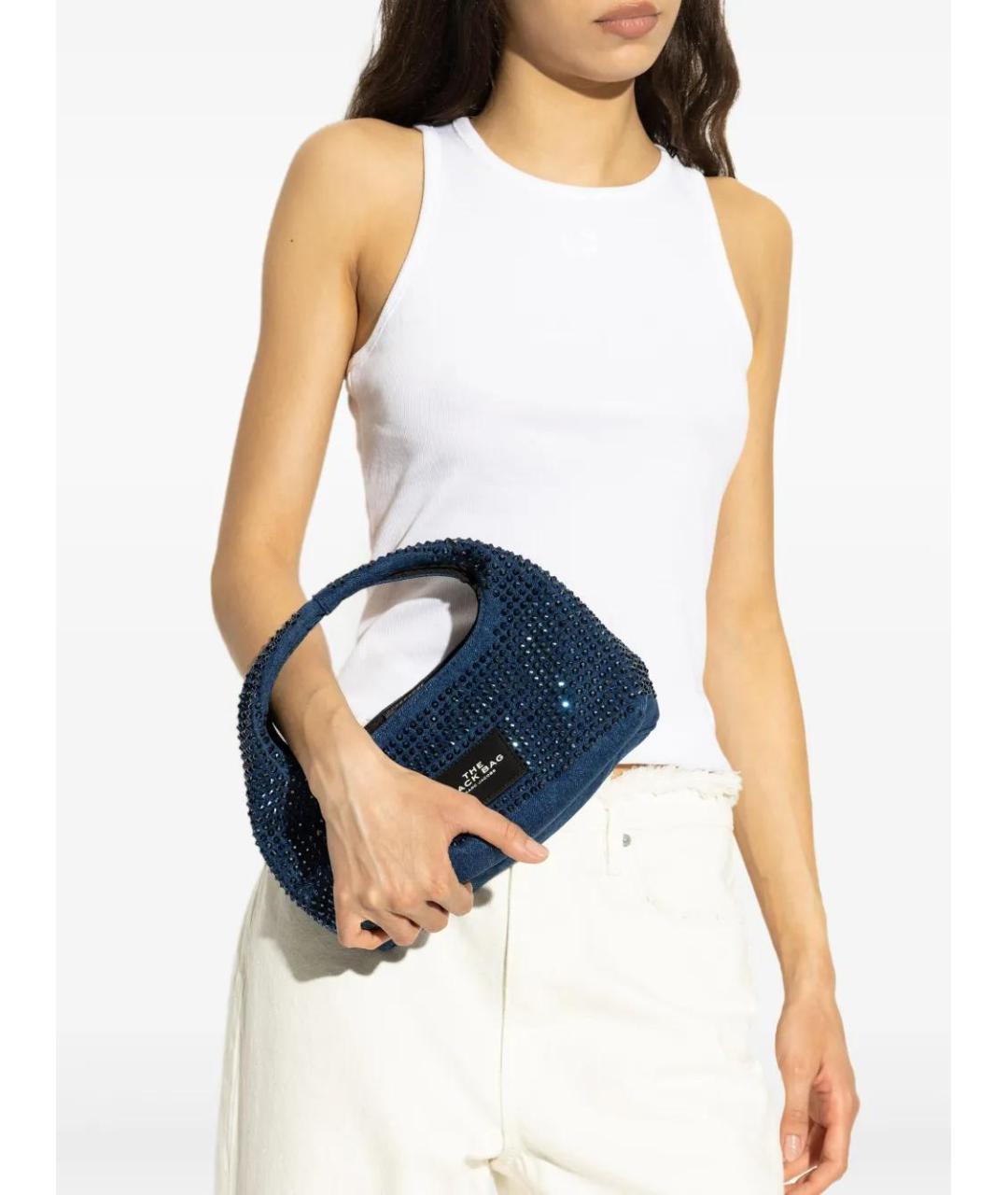 MARC JACOBS Синяя сумка с короткими ручками, фото 2