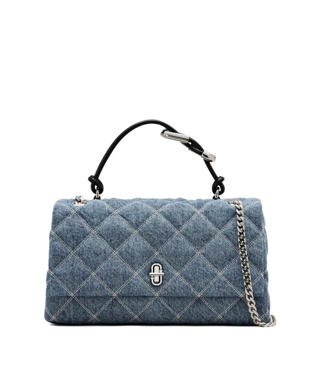 MARC JACOBS Синяя хлопковая сумка через плечо, фото 1