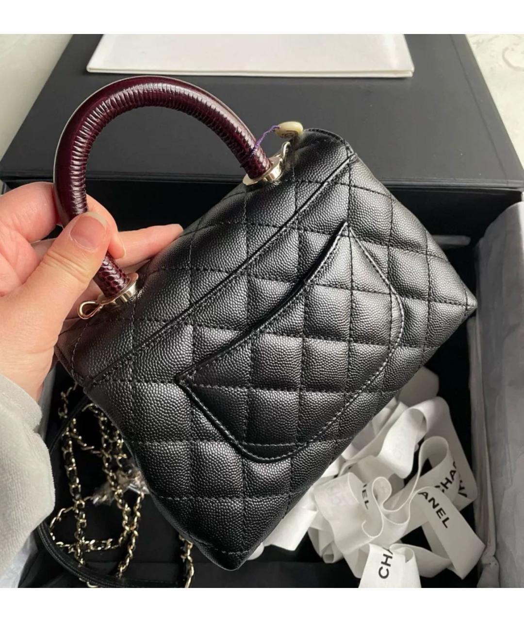 CHANEL Кожаная сумка через плечо, фото 3