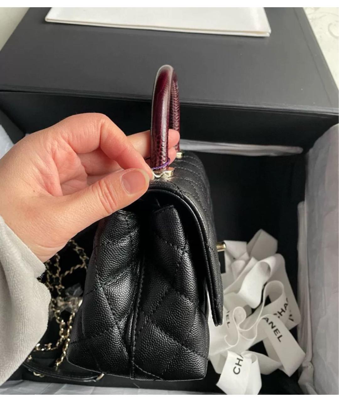 CHANEL Кожаная сумка через плечо, фото 5