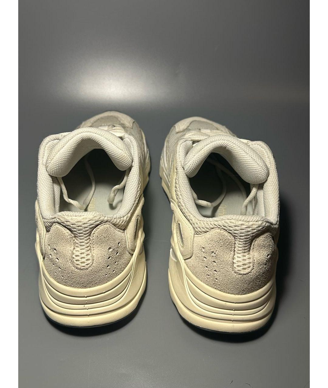 ADIDAS YEEZY Бежевые низкие кроссовки / кеды, фото 4