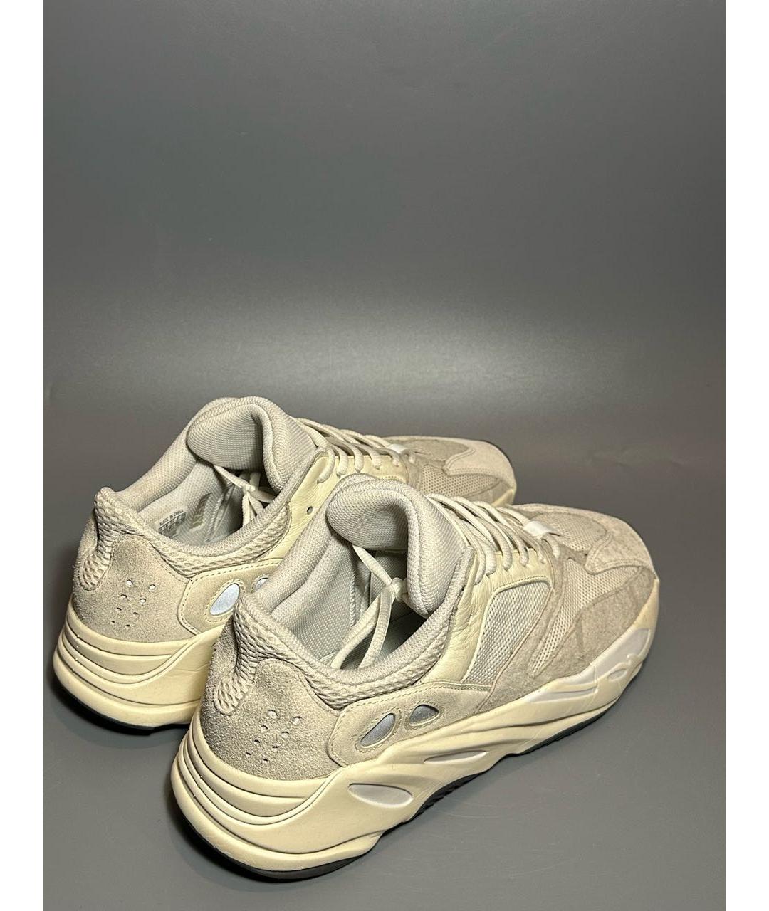 ADIDAS YEEZY Бежевые низкие кроссовки / кеды, фото 7