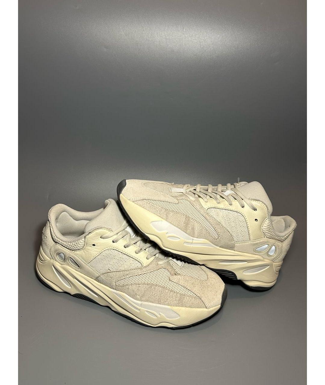 ADIDAS YEEZY Бежевые низкие кроссовки / кеды, фото 6